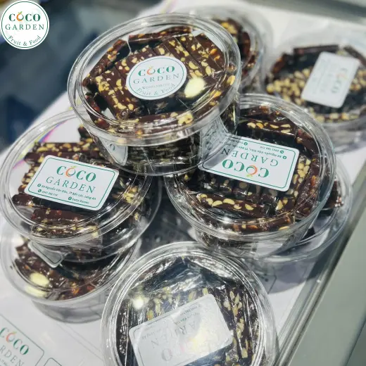 Kẹo Chuối Đậu Phộng Nước Cốt Dừa