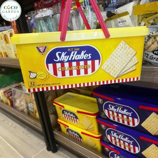 Bánh Quy Sky Flakes Hộp Vàng