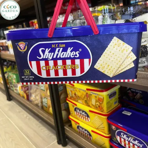 Bánh Quy Sky Flakes Hộp Xanh
