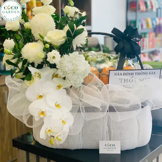 Giỏ Trái Cây Kính Viếng & Kính Lễ 5
