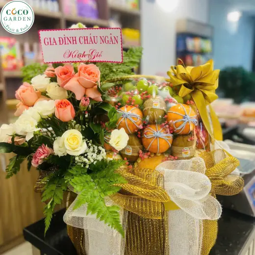Giỏ Trái Cây Kính Giỗ, Khai Trương & Tân Gia 9 