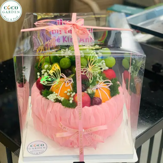 Bánh Gato Trái Cây Mừng Sinh Nhật 7