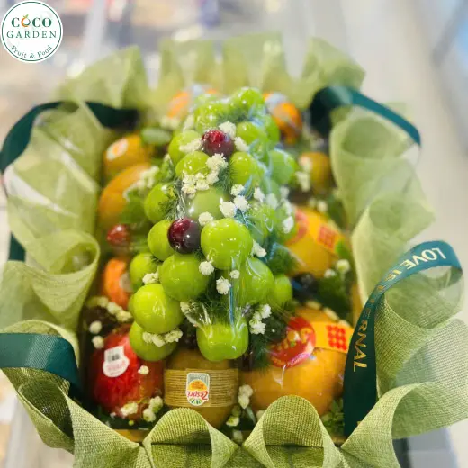 Giỏ Trái Cây Quai Xách Vuông 2