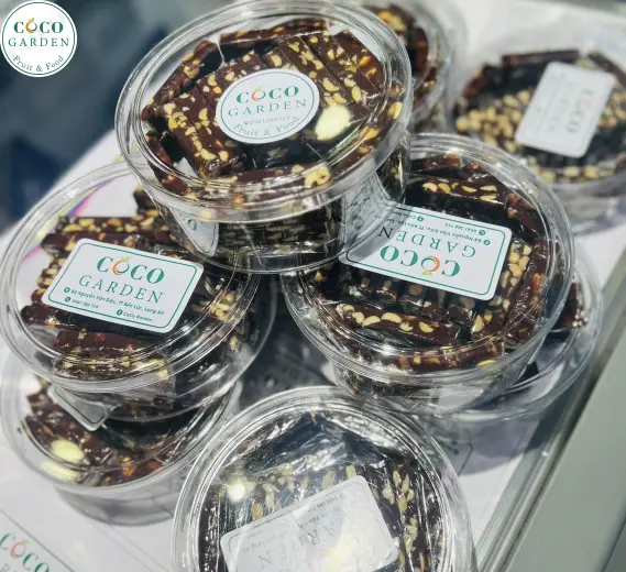 Kẹo Chuối Đậu Phộng Nước Cốt Dừa