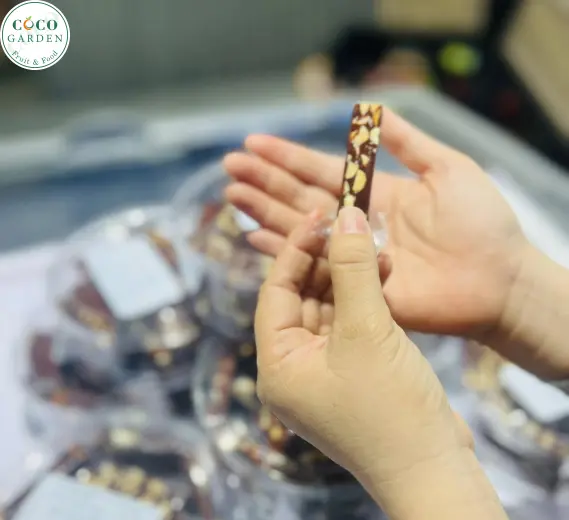 Kẹo Chuối Đậu Phộng Nước Cốt Dừa