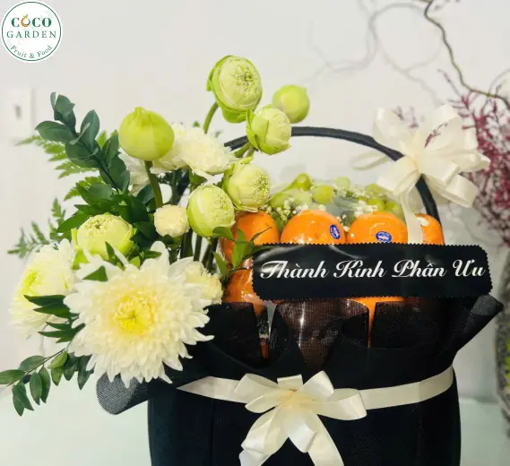 Giỏ Trái Cây Kính Viếng & Kính Lễ 1