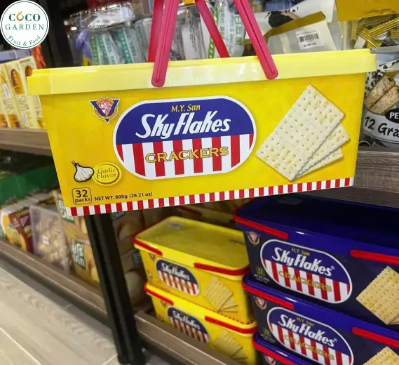 Bánh Quy Sky Flakes Hộp Vàng