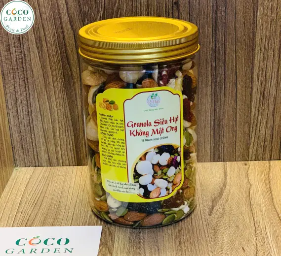Granola Siêu Hạt Không Mật Ong