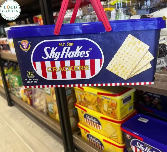 Bánh Quy Sky Flakes Hộp Xanh