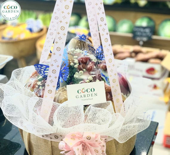 Giỏ Trái Cây Đế Tròn 5