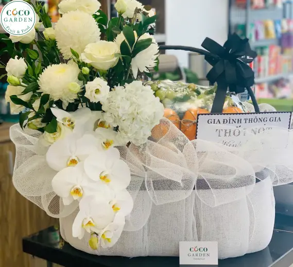 Giỏ Trái Cây Kính Viếng & Kính Lễ 5