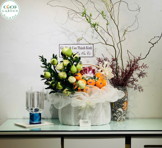 Giỏ Trái Cây Kính Viếng & Kính Lễ 6