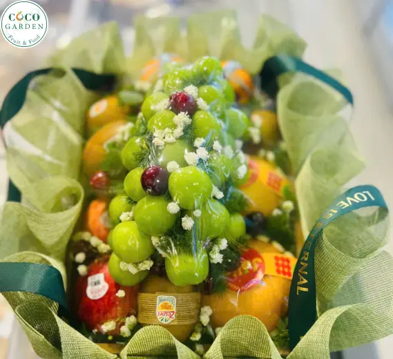 Giỏ Trái Cây Quai Xách Vuông 2