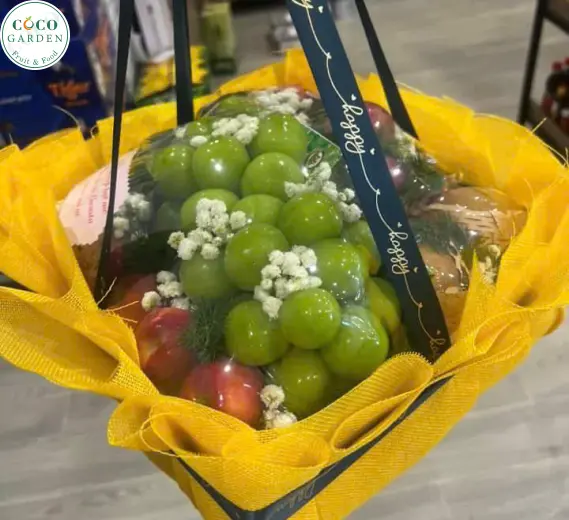 Giỏ Trái Cây Quai Xách Vuông 12