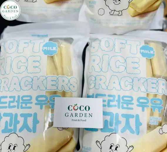 Bánh Gạo Sữa Hàn Quốc Soft Rice Cracker