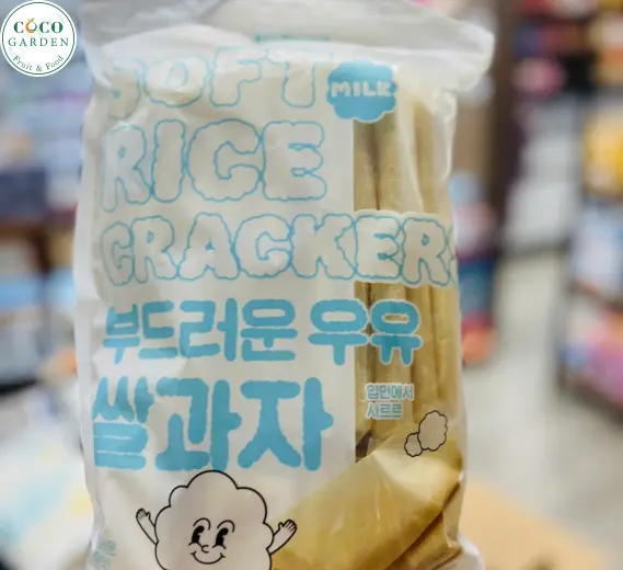 Bánh Gạo Sữa Hàn Quốc Soft Rice Cracker